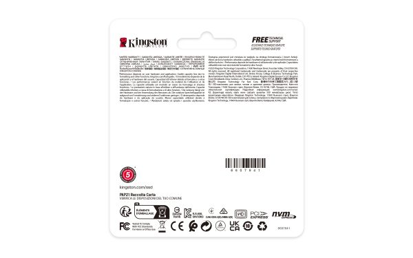 Kingston Technology 1000G NV3 M.2 2230 NVMe SSD - Imagen 4