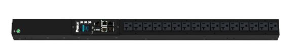 Panduit P16D20G unidad de distribución de energía (PDU) 16 salidas AC Negro
