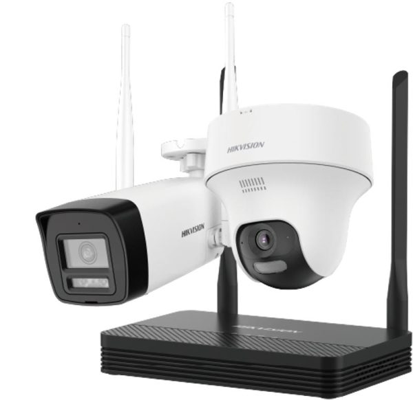 Hikvision NKS424W02H kit de videovigilancia Alámbrico 4 canales