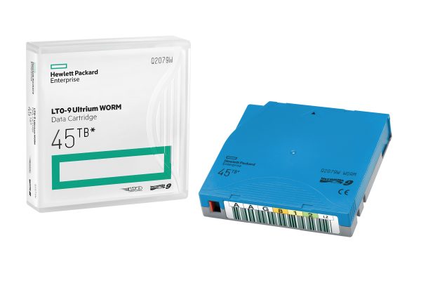 HPE LTO-9 Ultrium 45TB RW Custom Labeled 20 Data Cartridges with Cases - Imagen 2