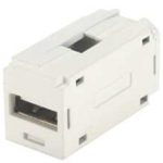 Panduit CMUSBAAIW cambiador de género para cable USB 2.0 A Blanco