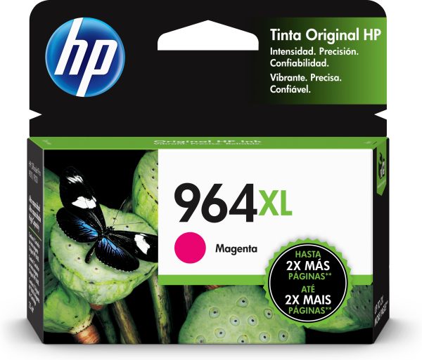 HP Cartucho original de tinta de alto rendimiento 964XL magenta - Imagen 2