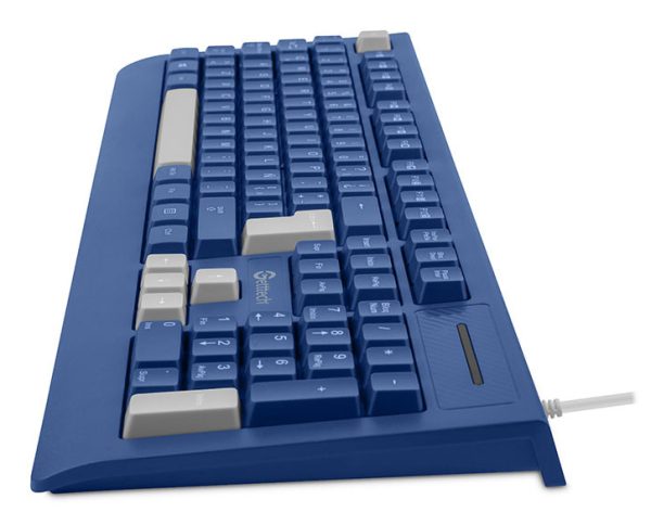 Getttech GGK-ESMWR-02-BL teclado Universal USB Azul - Imagen 2
