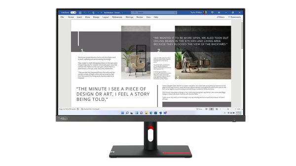 Lenovo ThinkVision S27i-30 LED display 68,6 cm (27") 1920 x 1080 Pixeles Full HD Negro, Gris