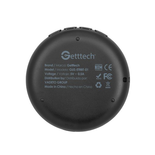 Getttech GUS-ETRBT-01 altavoz portátil o de fiesta Altavoz monofónico portátil Negro 3 W - Imagen 4