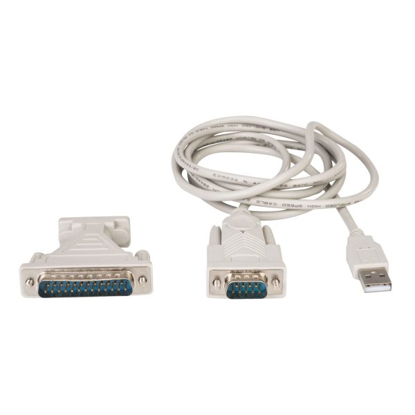 Steren USB-SER cable de serie Gris 1,8 m D-Sub (DB-9) USB tipo A - Imagen 4