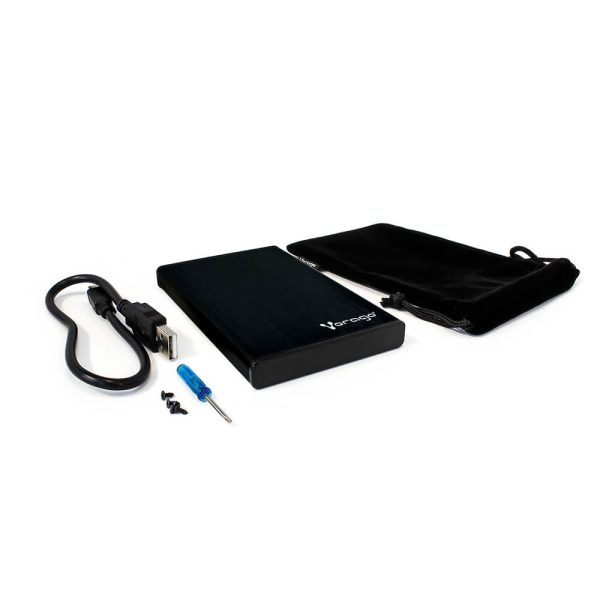 Vorago AC-475885-1 disco duro externo 2 TB 2.5" USB 2.0 Negro - Imagen 3