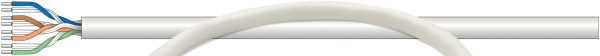 Intellinet BOBINA CABLE UTP DE RED CAT5E COBRE ROLLO 305M SOLIDA GRIS - Imagen 2