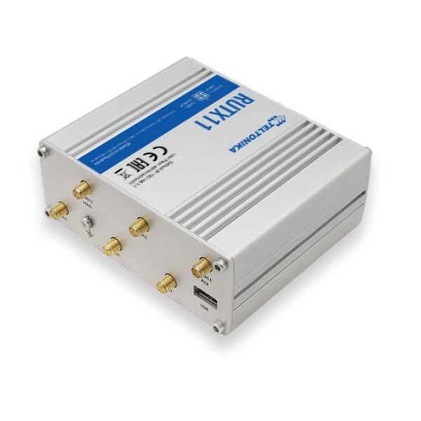 Teltonika RUTX11 router inalámbrico Gigabit Ethernet Doble banda (2,4 GHz / 5 GHz) 4G Gris - Imagen 2