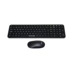 TechZone TZCOMBINA05 teclado Ratón incluido Oficina RF inalámbrico Español Negro