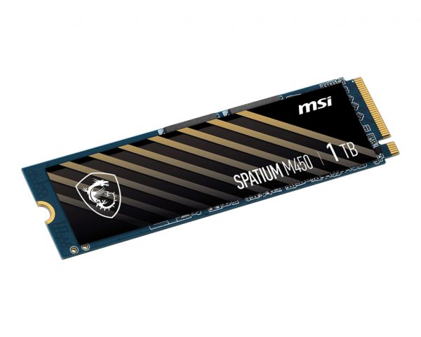 MSI SPATIUM M450 PCIe 4.0 NVMe M.2 1TB PCI Express 4.0 3D NAND - Imagen 3