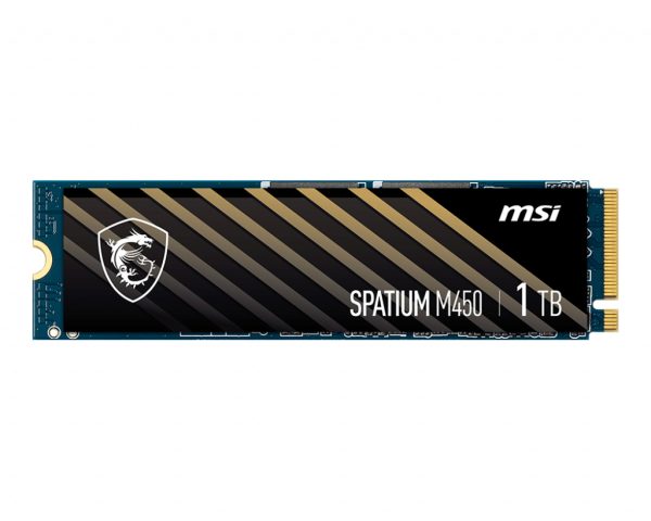 MSI SPATIUM M450 PCIe 4.0 NVMe M.2 1TB PCI Express 4.0 3D NAND - Imagen 2