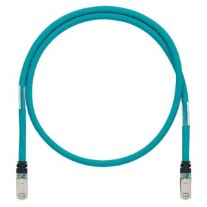 Panduit ISTPH6X1MTL cable de red Verde azulado 1 m Cat6a SF/UTP (S-FTP)