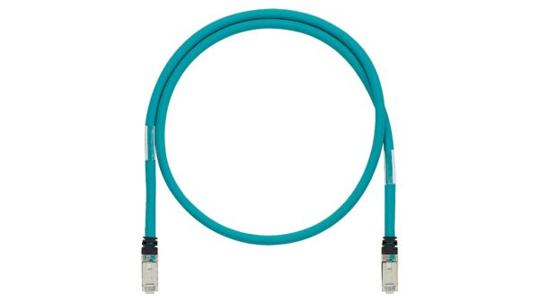Panduit ISTPH6X1MTL cable de red Verde azulado 1 m Cat6a SF/UTP (S-FTP)