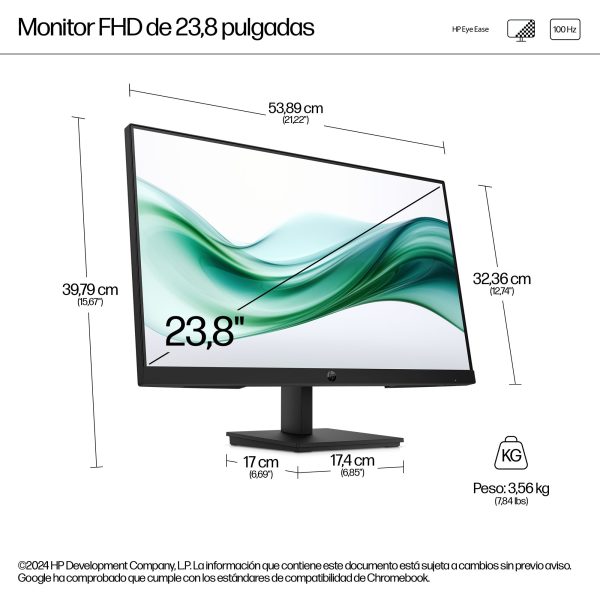 HP Series 3 Pro Monitor FHD de 23,8 pulgadas - 324pv - Imagen 3