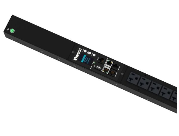 Panduit P16D20G unidad de distribución de energía (PDU) 16 salidas AC Negro - Imagen 3