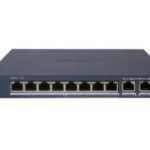 Hikvision DS-3E1510P-EI/M switch Gestionado Gigabit Ethernet (10/100/1000) Energía sobre Ethernet (PoE) Gris