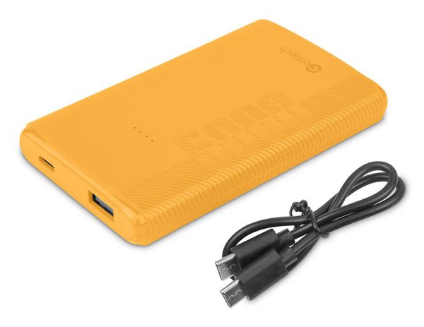 Getttech GBN-E5KCS-01 batería externa 5000 mAh Amarillo - Imagen 2