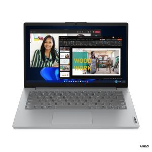 Lenovo V14 G4 AMN AMD Ryzen™ 5 7520U Portátil 35,6 cm (14") Full HD 16 GB LPDDR5-SDRAM 512 GB SSD Wi-Fi 6 (802.11ax) Windows 11 Pro Español Gris