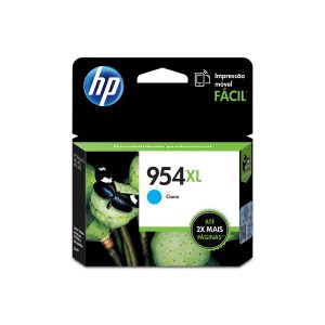 HP Cartucho original de tinta cian de alto rendimiento 954XL
