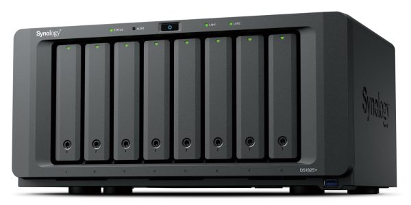 Synology DiskStation DS1825+ servidor de almacenamiento NAS Ryzen Embedded V1500B 8 GB DDR4 0 TB Negro - Imagen 3