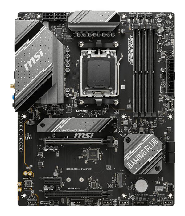 MSI B650 GAMING PLUS WIFI placa base AMD B650 Zócalo AM5 ATX - Imagen 2