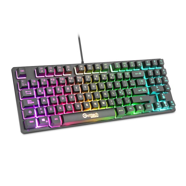 Getttech GPK-ESMWR-G2 teclado Juego USB Negro - Imagen 2